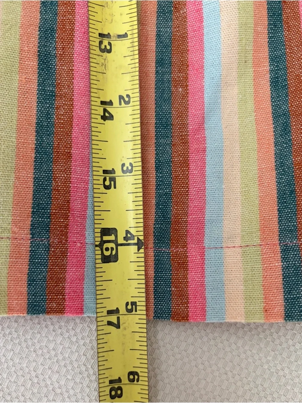 NWT American Eagle Multicolor Striped Tie-Waist Cotton Skirt Sz S Girly Preppy